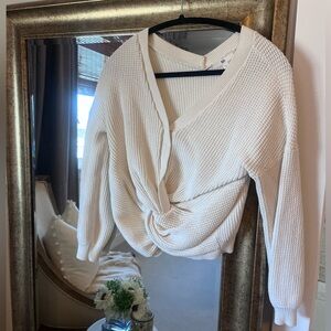 BP Cream Textured Sweater